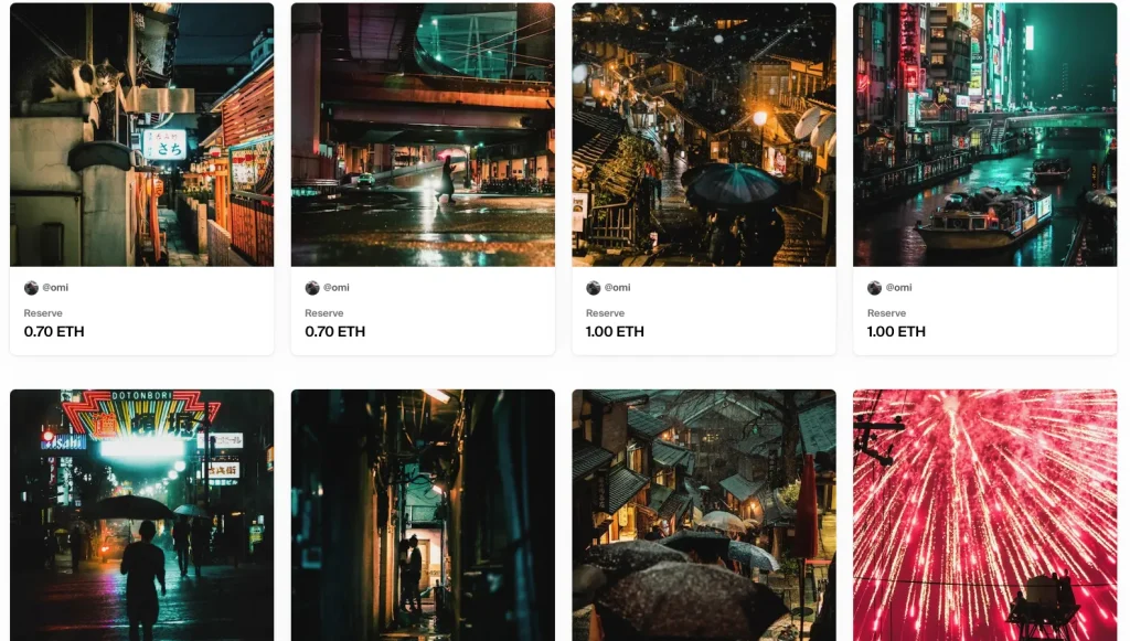 NFT 写真 photograph omi